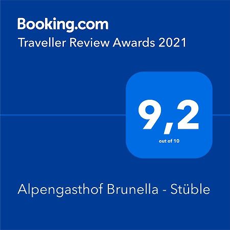 Alpengasthof Brunella - Stueble Nenzing Dış mekan fotoğraf